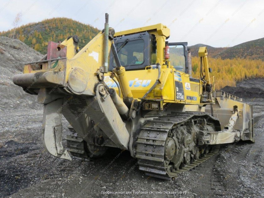 Komatsu 375 бульдозер