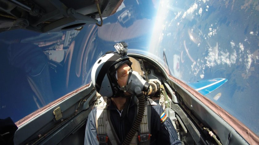 Миг 29 в стратосфере