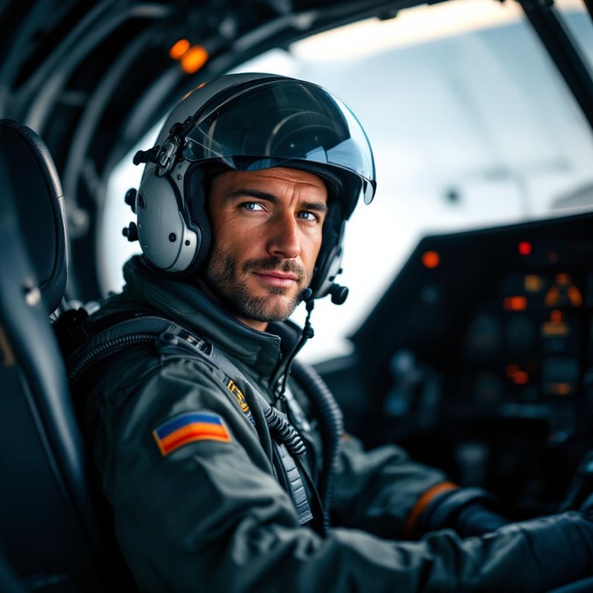 Российский летчик