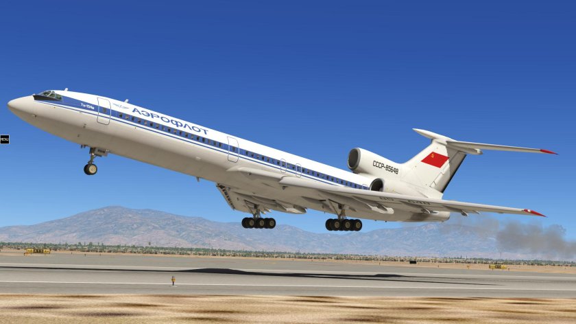 Tu 154 x plane 11