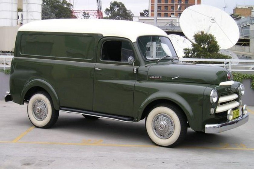 Chevrolet van 1950
