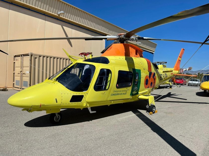 Медицинский вертолет
