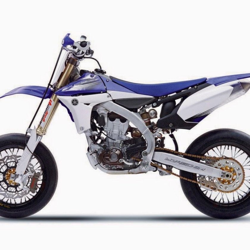 Yamaha yz450f мотард