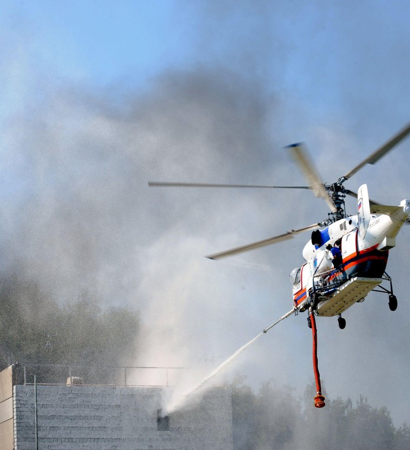 Пожарный вертолет ка-32