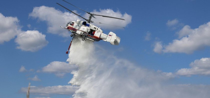 Пожарный вертолет ка-32