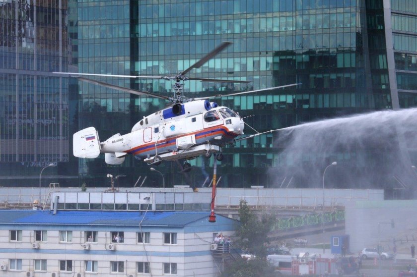 Пожарный вертолет ка-32