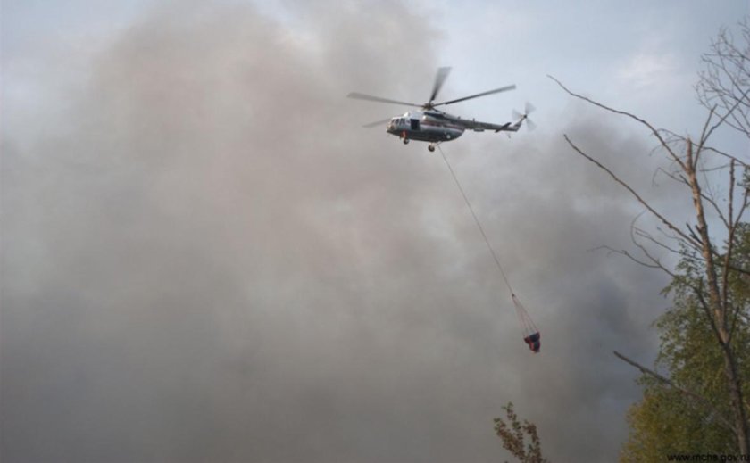 Пожарный вертолет ми-8