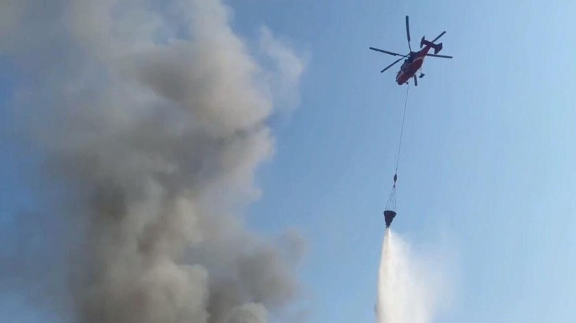 Вертолет пожарный