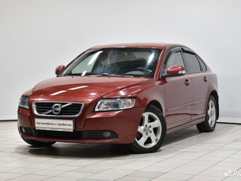 Бордовая Volvo s60 2007