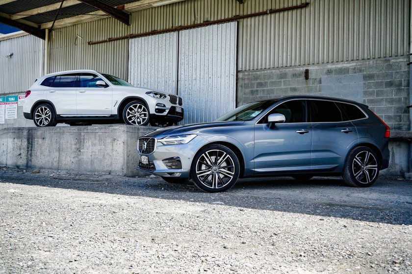 Вольво хс60 и БМВ х3