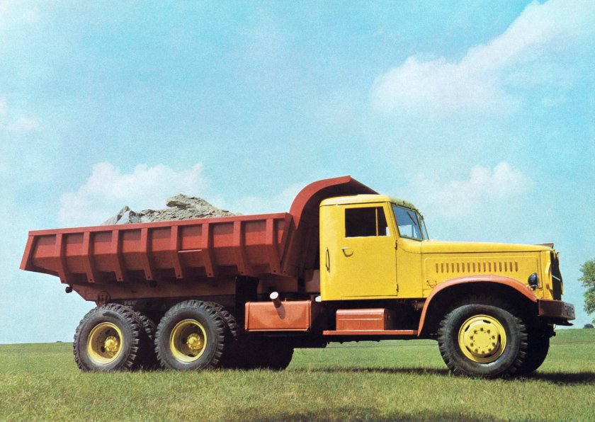 Краз-256б самосвал