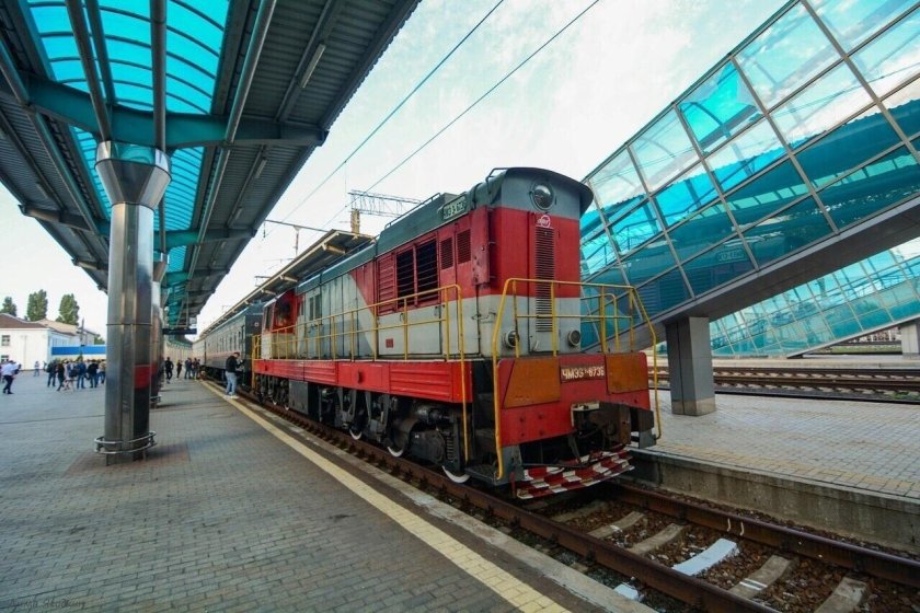 Железнодорожный вокзал Донецк