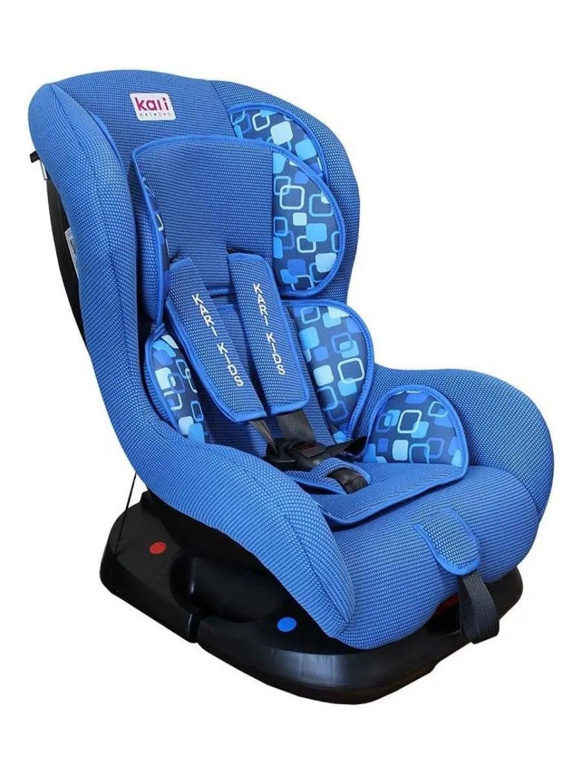 Автокресло лико бэби 513 синий лен