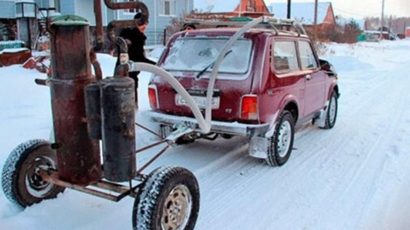 Газогенератор на дровах