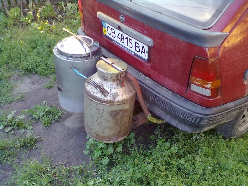 Газогенератор на дровах