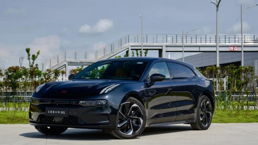 Электромобиль zeekr 001