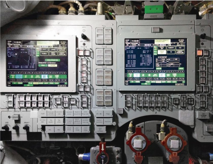 Панель управления Союз ТМА МС