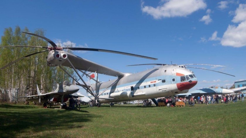 Монино музей авиации вертолет