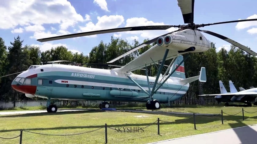 Самый большой вертолет в мире ми 12