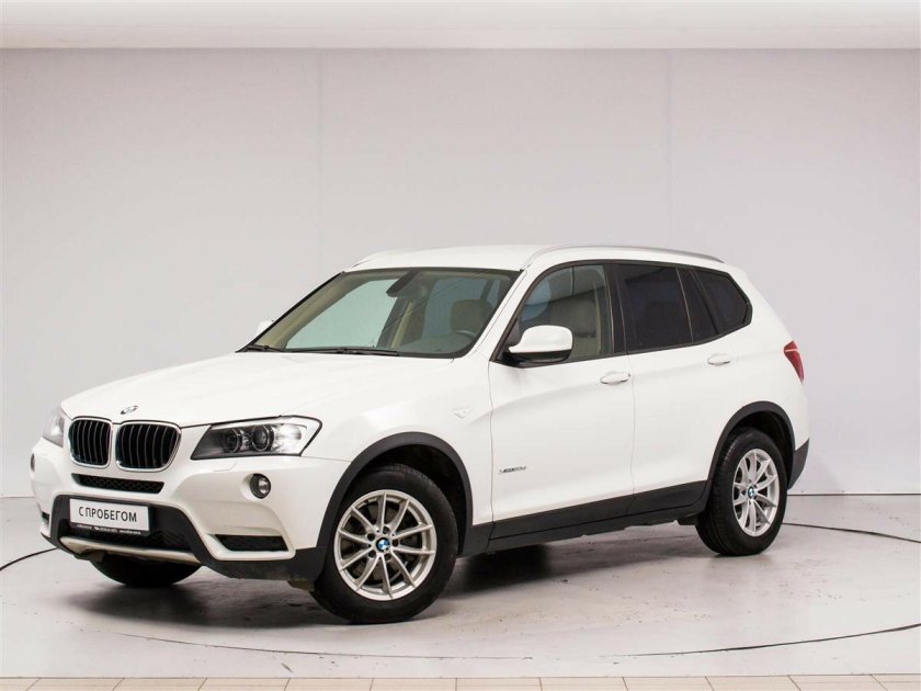 BMW x3 белая