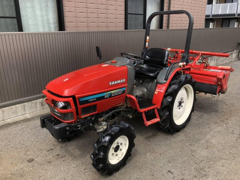 Габариты минитрактора Янмар af650