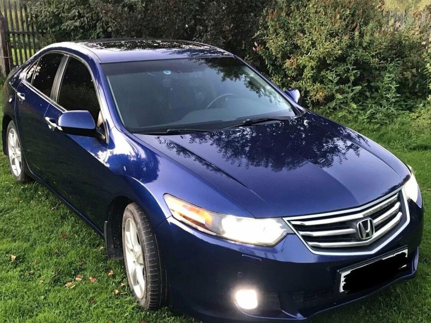 Honda Accord 2008 синий
