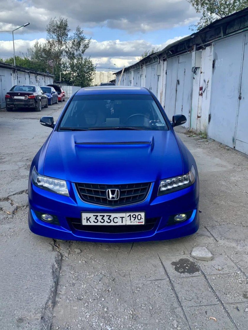 Honda Accord 7 голубая