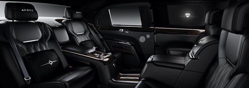 Aurus Senat Limousine l700 салон