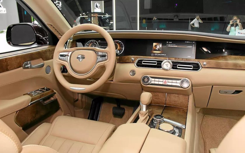 Aurus Senat s600 салон