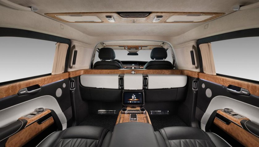 Аурус сенат лимузин салон