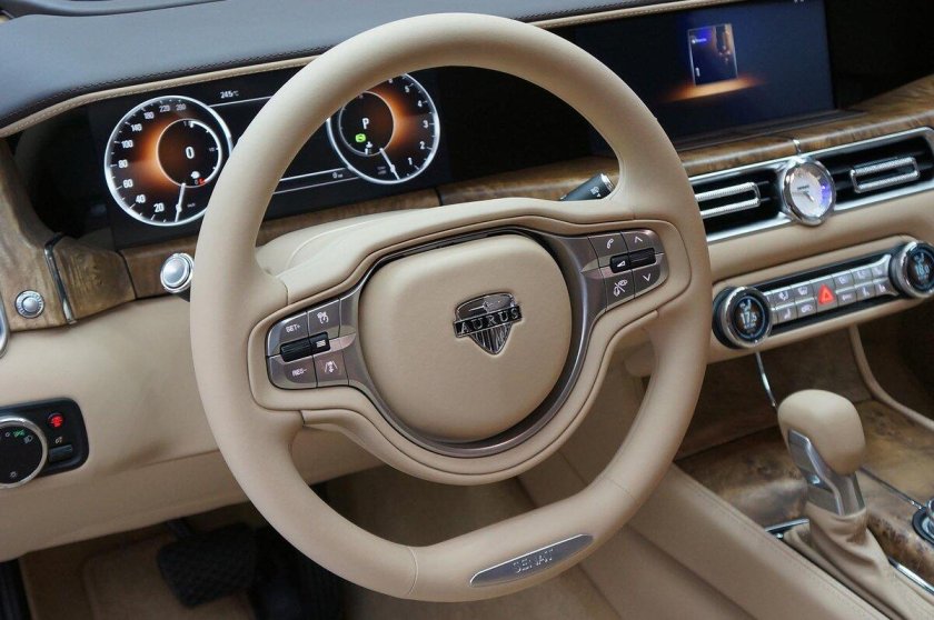 Аурус Сенат интерьер