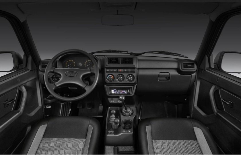 Лада Нива легенд 2023 салон