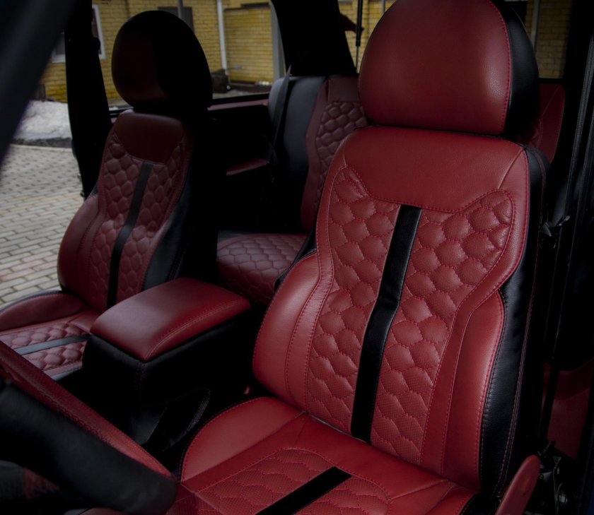 Салон кожей Нива 2121