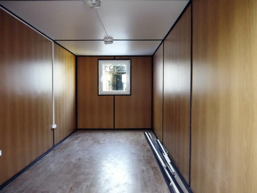 Блок-контейнер 6х2,4х2,5 м отделка МДФ