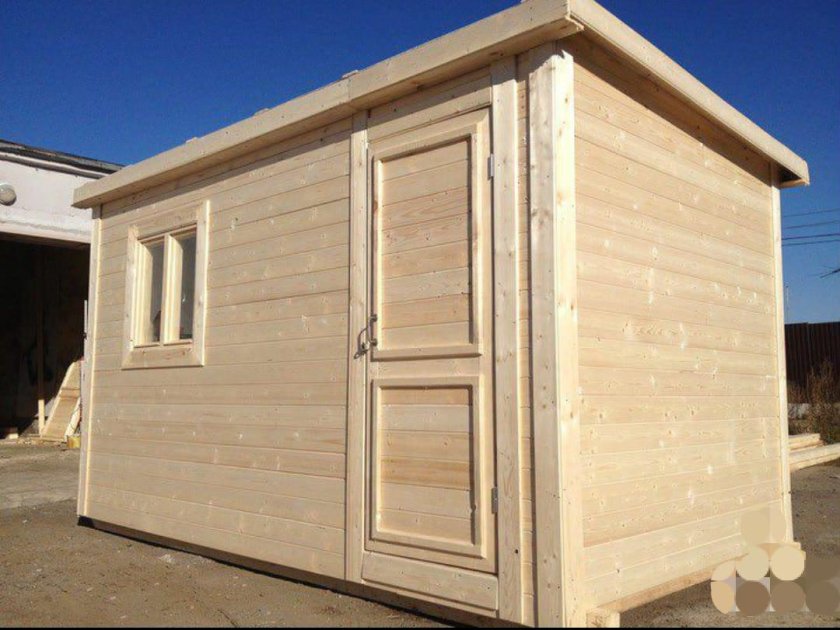 Бытовка деревянная