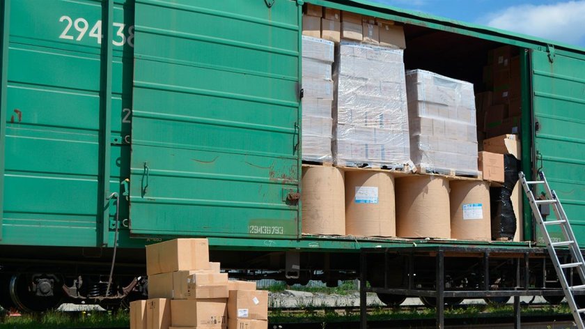 Погрузка вагонов