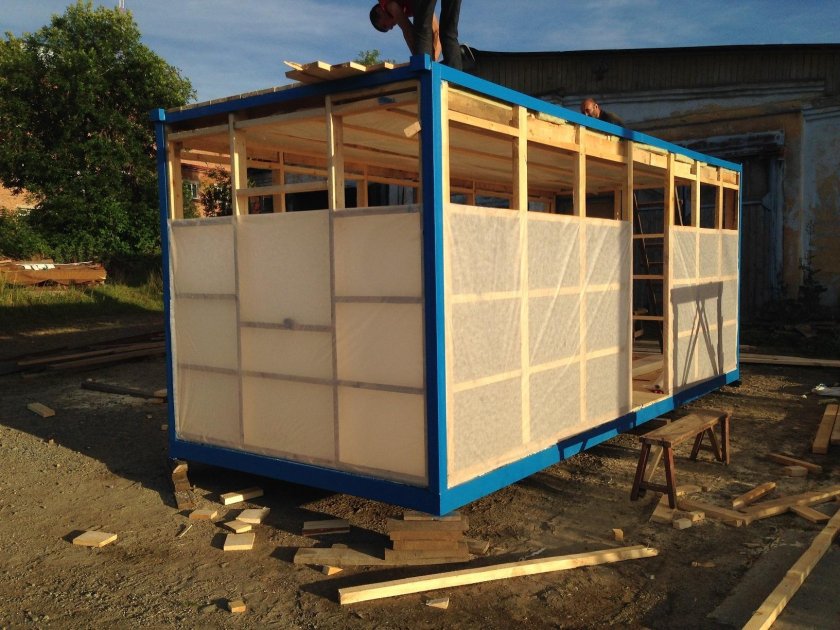 Каркас бытовки