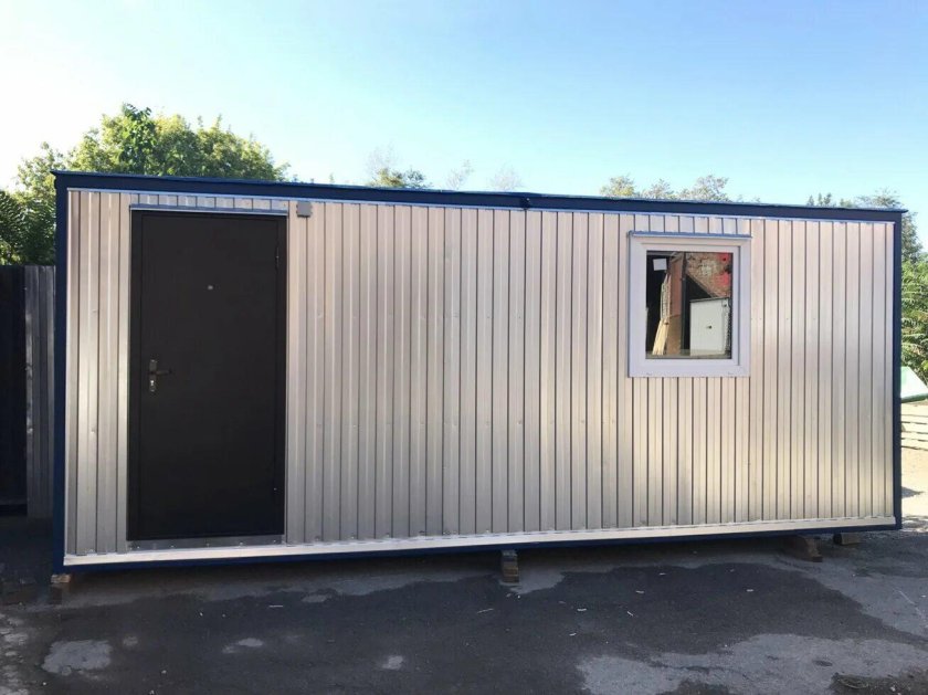 Бытовка металлическая 6х2.4