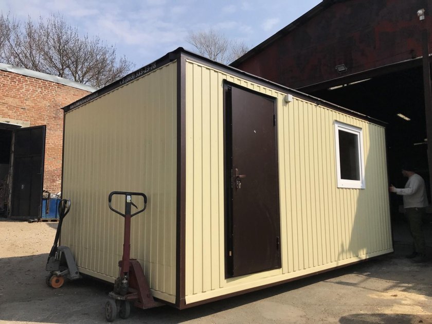 Бытовка профлист 7024