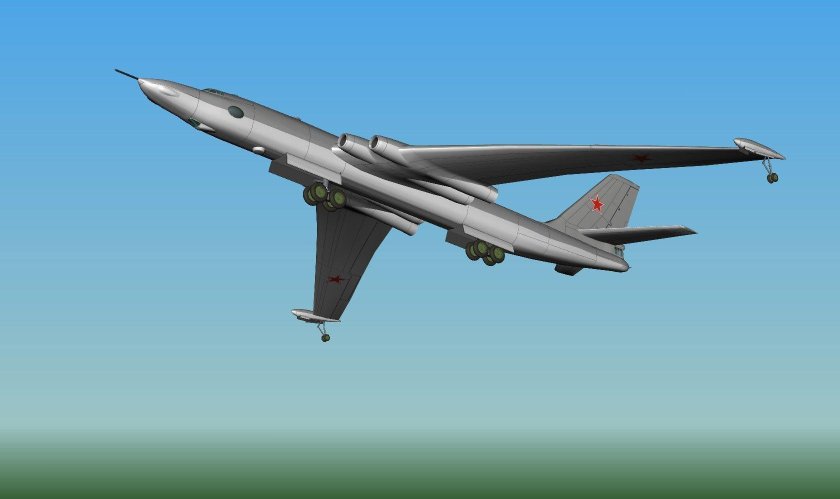 Самолет Бизон Мясищева