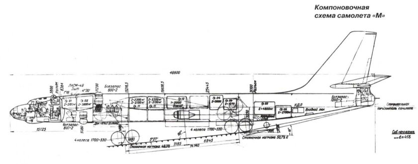Самолёт м-4 Мясищева