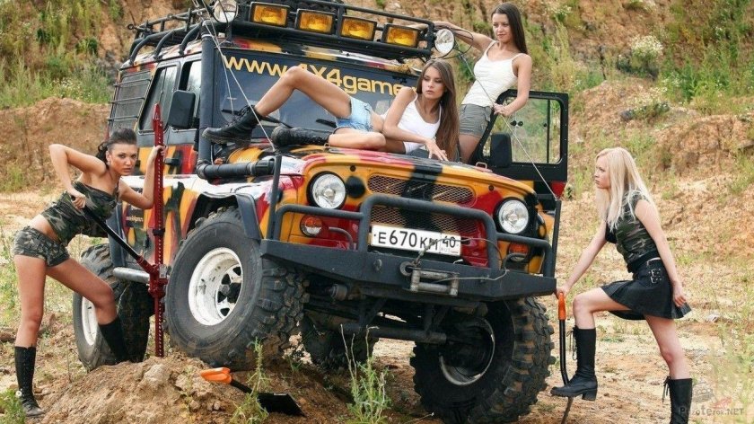 УАЗ оффроуд 4х4