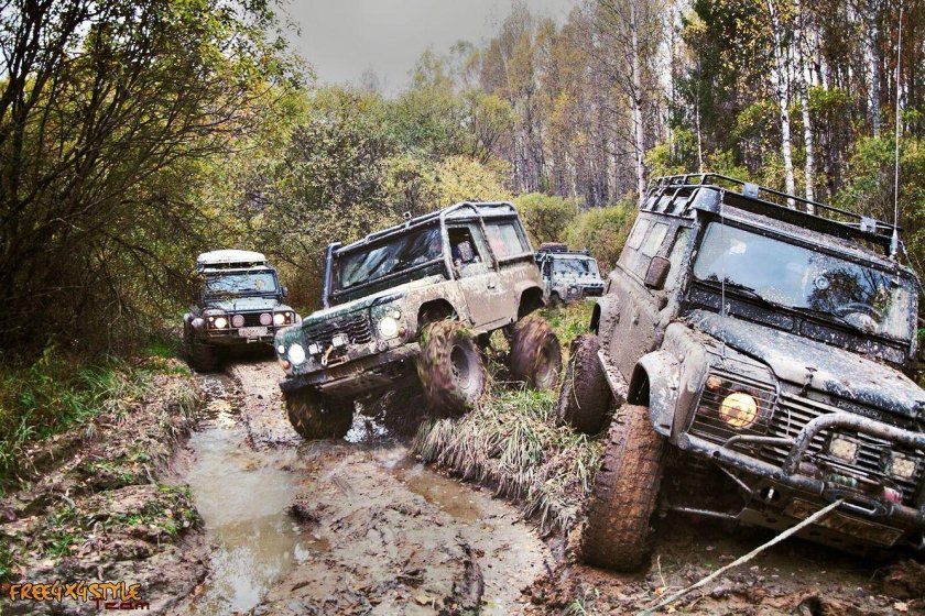 Дефендер 90 трофи рейд