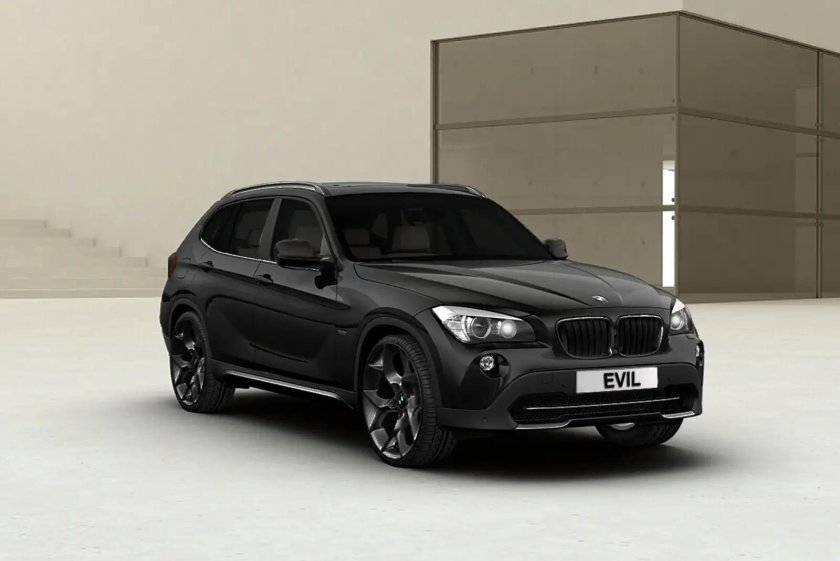 БМВ х1 черная