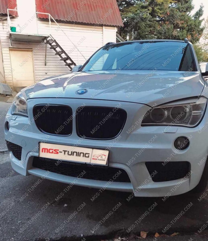 BMW x1 e84 черные ноздри
