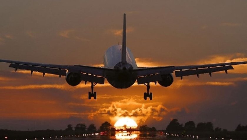 Боинг 747 взлет