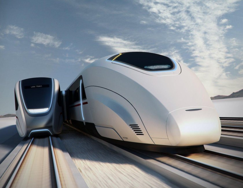 Футуристичный Маглев