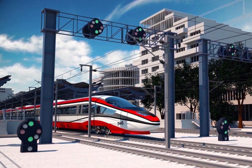 Концепт скоростного поезда для ВСМ