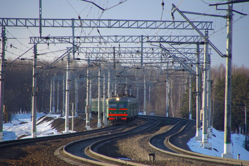 Контактная сеть железных дорог