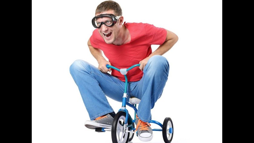 Человек на Велике